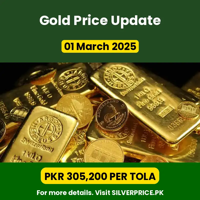 Gold Price in Pakistan - 01 March 2025