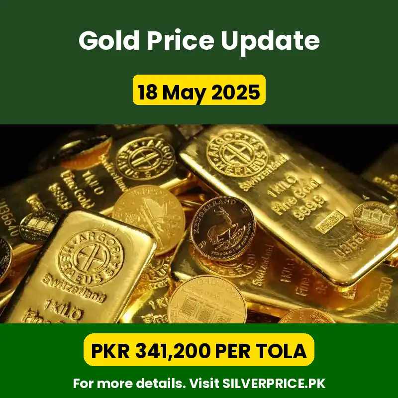 18 May 2025 - Gold Price in Pakistan