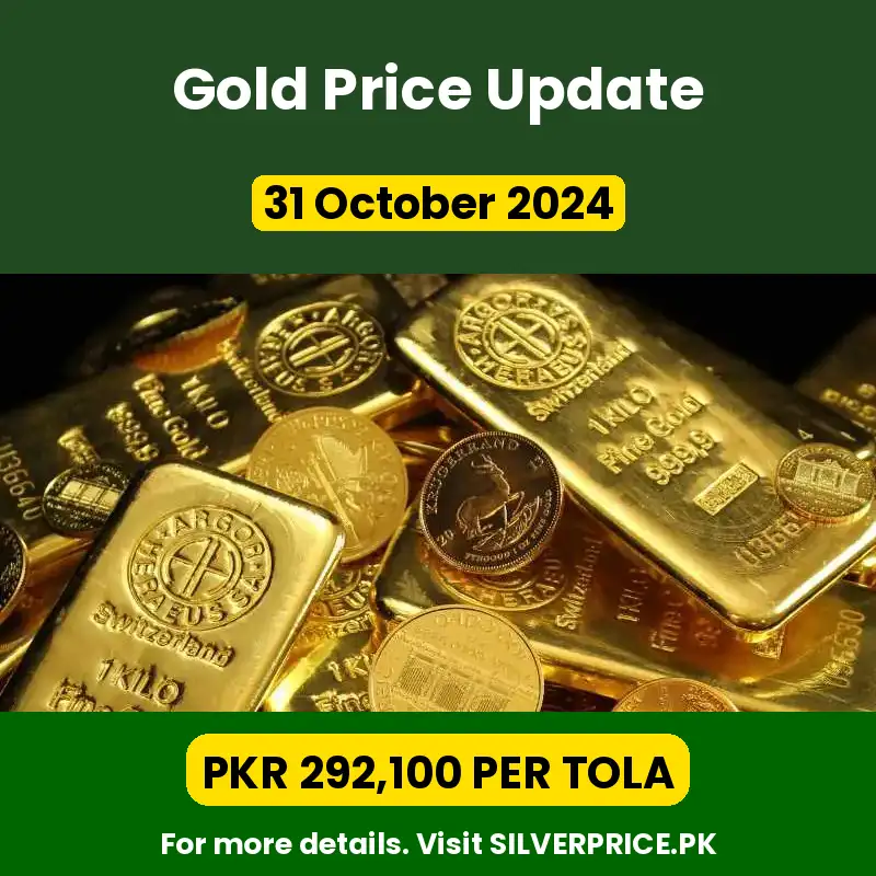 31 October 2024 - Gold Price in Pakistan